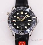 Super Clone Omega Seamaster Diver 300m 'James Bond' Limited Edition OR 8800 Watch Rubber Strap